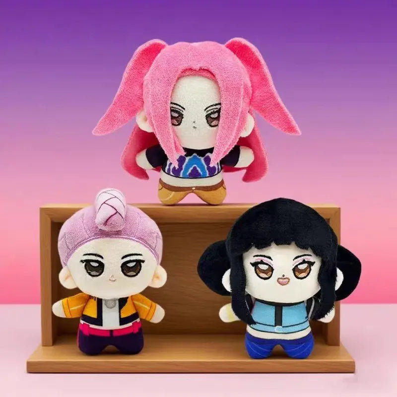 New 12cm Anime Kpop Demons Team Plush Figure Toy Fans Collection Gift for Kids Birthday Christmas Back To School Gifts