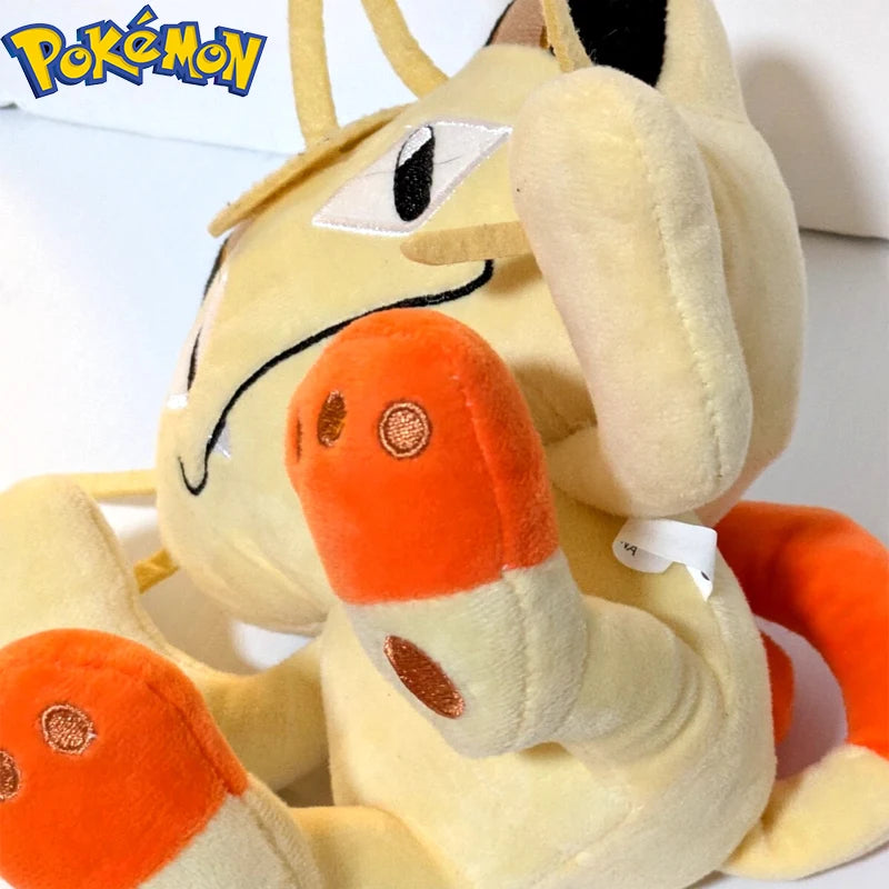 7.8 Inch Pok É Mon Plush Toy Cute Meowth Soft Kawaii Cute Best Kids for Anime Cartoon Plush Doll Figure Toy for Birthday Gift