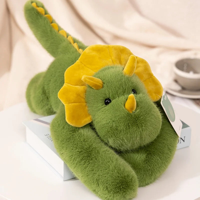 Cute Animal Soft Plush Toys Long Arm Panda Dinosaur Bear Koala Carried On The Back  Plushies Animal Dolls Gifts For Friends