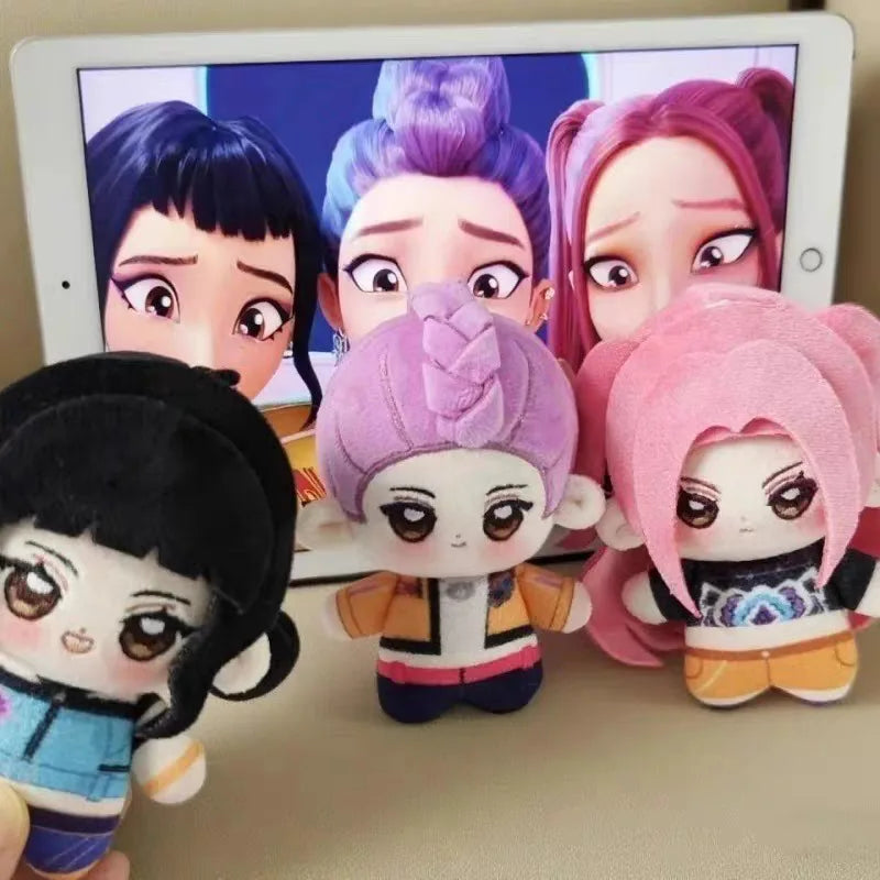 New 12cm Anime Kpop Demons Team Plush Figure Toy Fans Collection Gift for Kids Birthday Christmas Back To School Gifts
