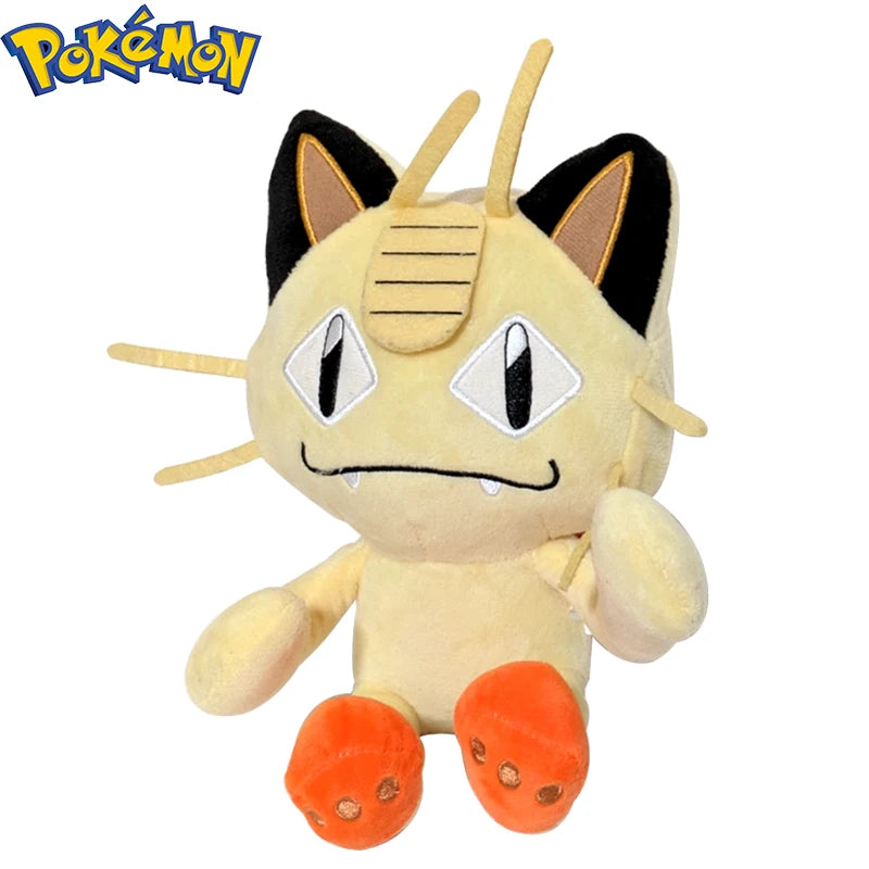 7.8 Inch Pok É Mon Plush Toy Cute Meowth Soft Kawaii Cute Best Kids for Anime Cartoon Plush Doll Figure Toy for Birthday Gift