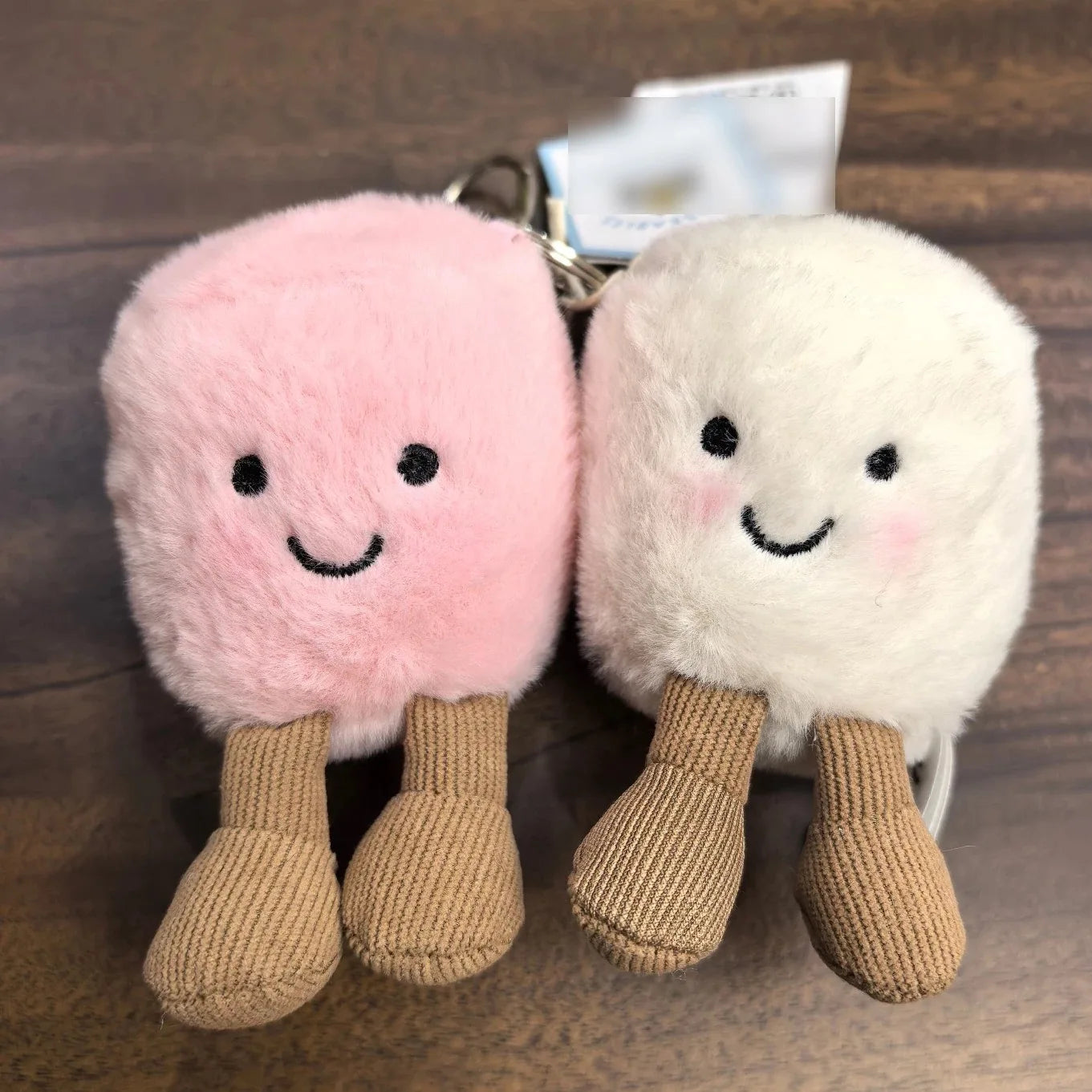 JC Kawaii Food Plush Pendant Coffee Cake Toys Soft Stuffed Food Shaped Fluffy Cuddly Gift for Kids Birthday Xmas Home Bag Decor