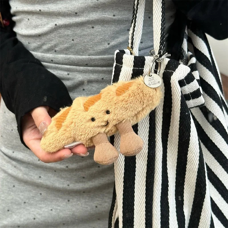 JC Kawaii Food Plush Pendant Coffee Cake Toys Soft Stuffed Food Shaped Fluffy Cuddly Gift for Kids Birthday Xmas Home Bag Decor