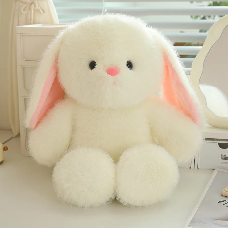 Kawaii Run Plush Toy Fluffy Stuffed Pink Pig Sheep Highland Cow Perfect Birthday Christmas Gift for Kids Girls Animal Lovers