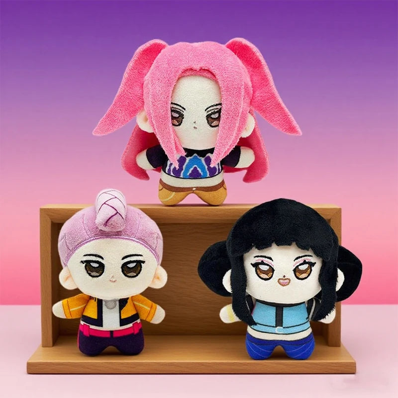 New 12cm Anime Kpop Demons Team Plush Figure Toy Fans Collection Gift for Kids Birthday Christmas Back To School Gifts