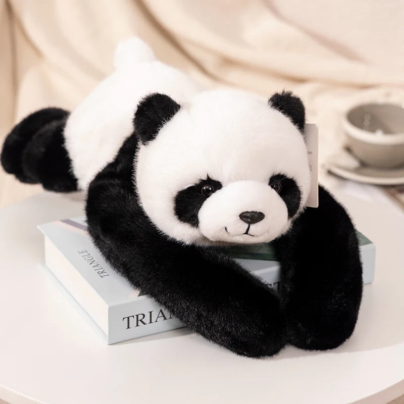Cute Animal Soft Plush Toys Long Arm Panda Dinosaur Bear Koala Carried On The Back  Plushies Animal Dolls Gifts For Friends