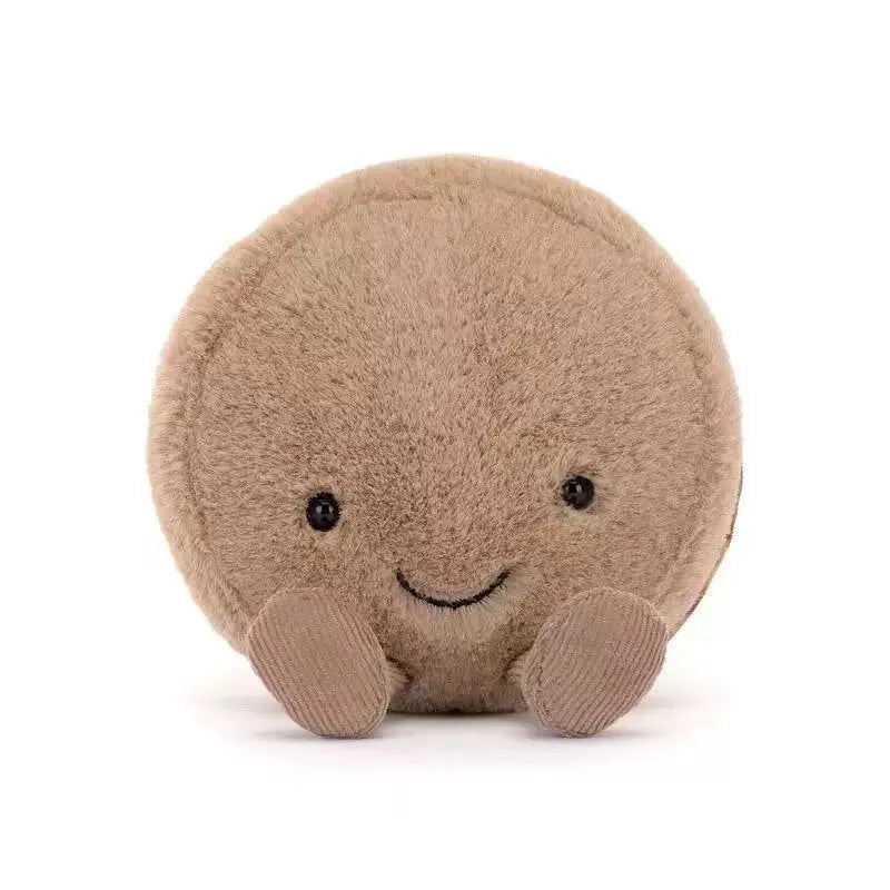 JC Kawaii Food Plush Pendant Coffee Cake Toys Soft Stuffed Food Shaped Fluffy Cuddly Gift for Kids Birthday Xmas Home Bag Decor