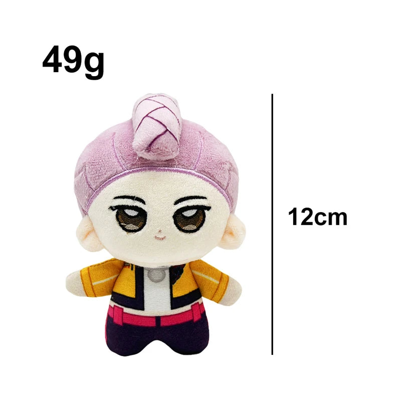 New 12cm Anime Kpop Demons Team Plush Figure Toy Fans Collection Gift for Kids Birthday Christmas Back To School Gifts